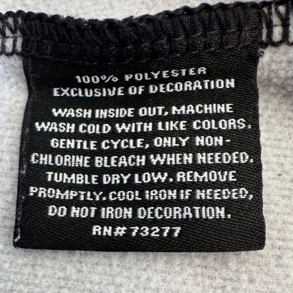 FILA Pullover 1/4 Zip Sportswear Size Small Black Gray Purple - Picture 10 of 10